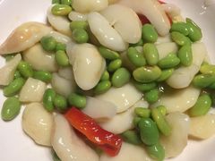 菱角炒毛豆-水岸居湖景农家乐·阳澄湖大闸蟹