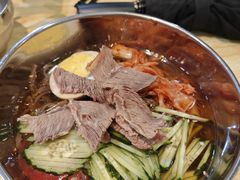 -吉林延边牛肉汤饭，大冷面