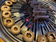 烤口蘑-老炉家木炭烤肉(长江国际店)