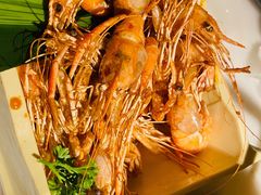 金银蒜蒸凤尾虾-绿茶餐厅(千岛湖银泰城店)