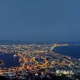 函馆山侧身的夜景[调皮]