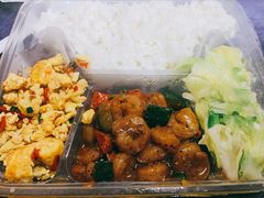 青瓜虾仁套餐-北大家园食堂