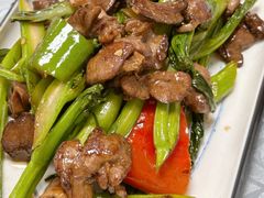 菜心炒鸡杂-天宝食坊·啫啫煲大排档(西华路店)