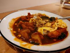 炸鸡块咖喱蛋包饭-池奈·日式咖喱蛋包饭(老城根Gpark店)