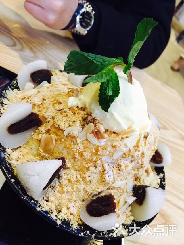 韩国雪冰(金桥大拇指店)五谷雪花冰图片 - 第1张