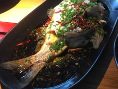 葱油扁鱼-金牌外婆家(苏州中心店)