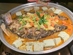 -探鱼·鲜青椒爽麻烤鱼(番禺万达店)