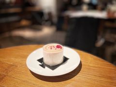 白桃树莓慕斯-煮叶(悠唐广场店)