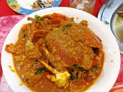 咖喱螃蟹-美香海鲜饭店