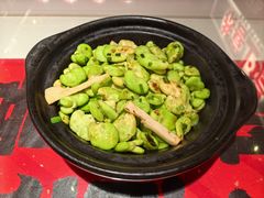 香煎葱油蚕豆-恭喜上堓砂锅焗·海鲜大排档(闵行龙湖店)