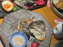 盐烤三文鱼头-大江户日本料理(吕厝店)