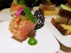 挪威三文鱼配法葱酱汁-AZUL by FUEL蓝色·法式酒馆(琶醍店)