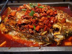 -探鱼·鲜青椒爽麻烤鱼(中天广场店)