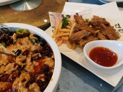 鸡翅薯条-中国吉菜名店广源宾馆餐厅