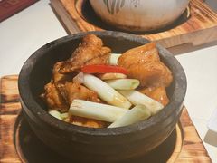 石锅姜葱老虎斑-利苑酒家(华熙国际店)