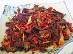 干煸鳝鱼-周鱼鳅饭店