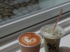 抹茶拿铁-%ARABICA