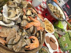 -船梆煮•蒸汽海鲜·炉火烤肉(五四广场店)