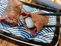 大脸兄弟火烧牛寿司-小川洋风料理(汉街店)