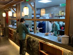 自助取餐区-明洞阿姨·韩式酱蟹烤肉·创意料理(三元桥店)