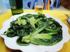 蒜蓉炒油麦菜-汤氏美食台山水步特色黄鳝饭(龙津东路店)