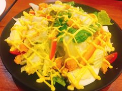 香酥鸡块沙拉-米斯特比萨(罗斯福店)