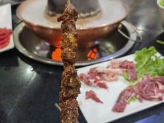 羊肉串-草原饭店火锅