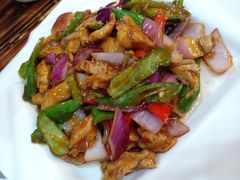 溜肥肠-九妹农家大铁锅东北菜(江湾店)