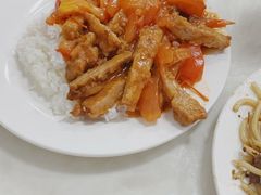 番茄猪扒饭-好好滋味茶餐厅