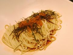 三文魚籽葱油撈麵-小运河·公馆(国贸店)