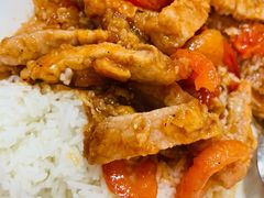 番茄猪扒饭-好好滋味茶餐厅