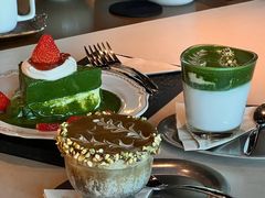抹茶提拉米苏-luutosa  cafe & tea 鹿兔山