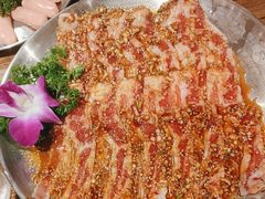 -明洞阿姨·韩式酱蟹烤肉·创意料理(三元桥店)