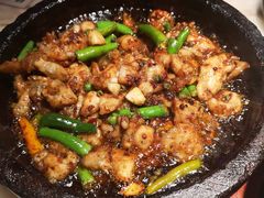酱爆石锅蛙-绿茶餐厅(松江万达店)
