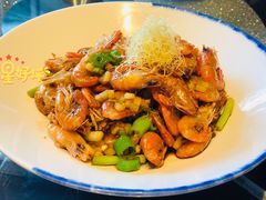 传统油爆虾-杭州西子湖四季酒店·金沙厅