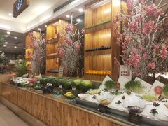 自助取餐区-芭菲盛宴·环球美食(锦城万达广场店)