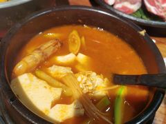 海鲜豆腐汤-九田家黑牛烤肉料理(新辰里亚运村店)