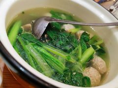 小白菜汆丸子-小土豆北方菜馆(方庄店)