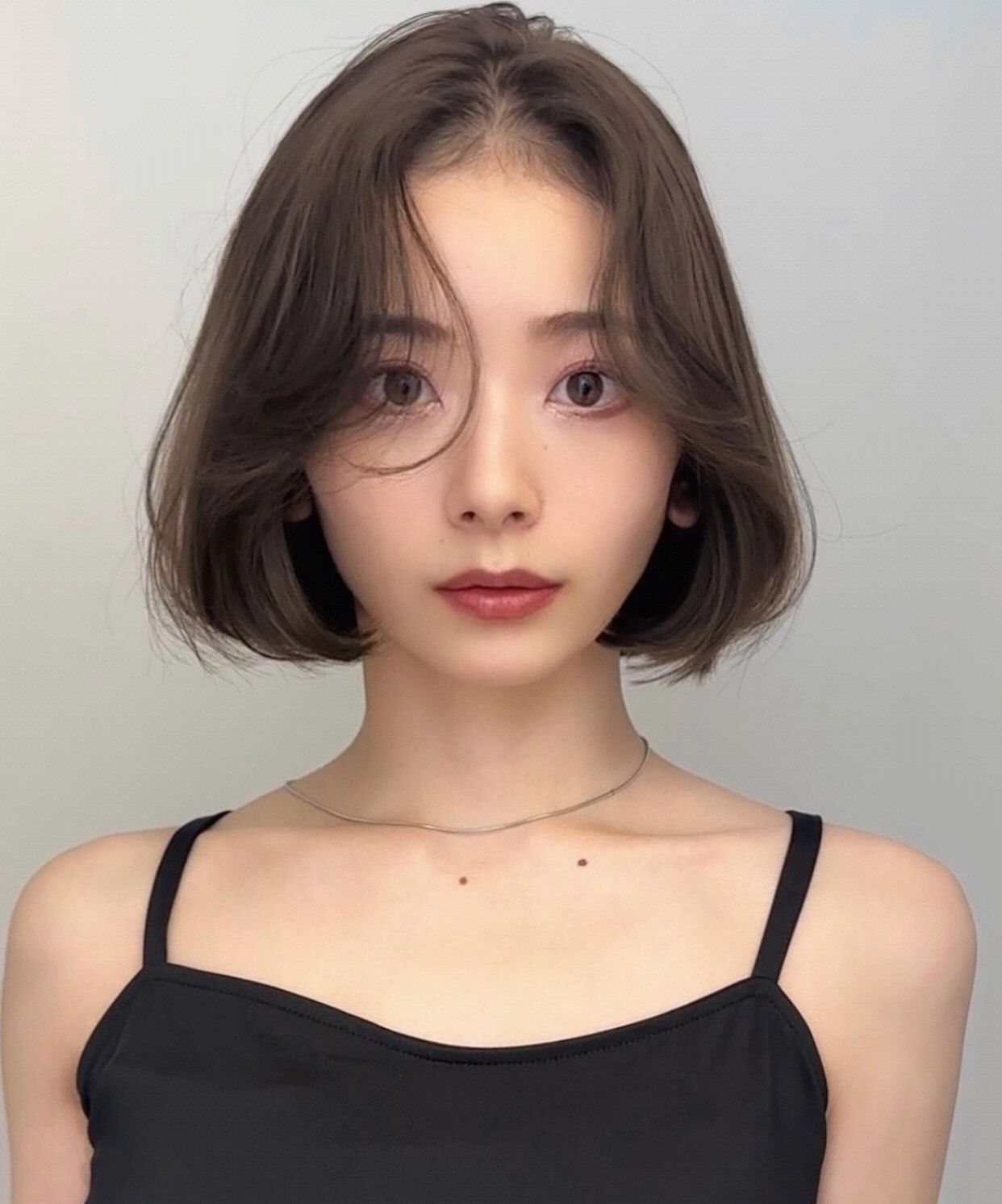温柔韩式齐肩短发 温柔俏皮可爱
