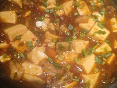 麻婆豆腐烧水潺-恭喜上堓砂锅焗·海鲜大排档(闵行龙湖店)