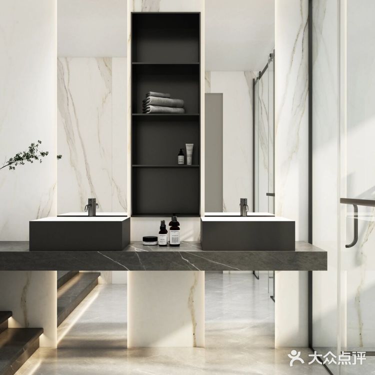 浴室实用又美观的秘诀💎空间布局+收纳设计