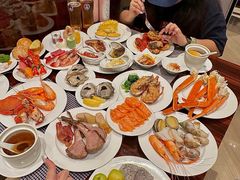 -广州万富希尔顿酒店-感趣自助餐厅·生蚝海鲜刺身