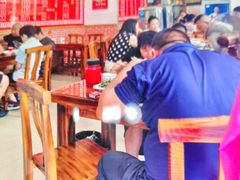 -陕北农家小吃风干羊肉剁荞面