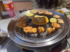 -围炉肉舍•炭烤活鳗•丹东海鲜烤肉(步行街店)