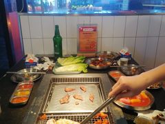 自助取餐区-俊熙家点餐式自助烤肉店(1227广场店)