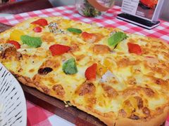 水果风味火焰烤饼-1886德国汽车餐厅(福田星河COCO Park店)