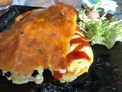 马苏里拉鸡扒蛋包饭-阿飛冰室(下沙店)