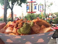 川味炸鸡配土豆片-Lotso Lunch Box 草莓熊餐盒