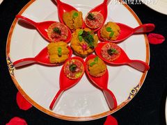海胆金枪鱼塔塔-wann lounge 低温慢煮牛排·清吧