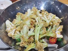干炒花菜-大街小巷民俗酒店(仁和中路店)